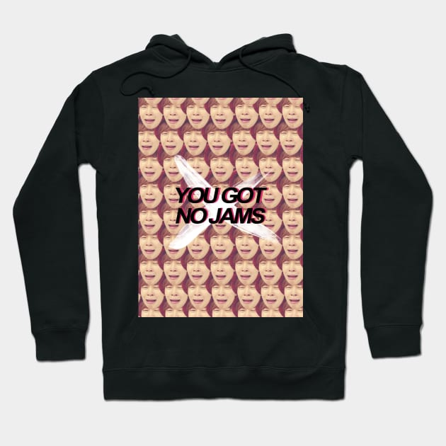 JIMIN "YOU GOT NO JAMS" Hoodie by oreokookie